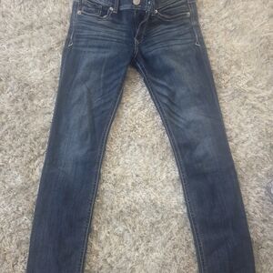 Express Blue Skinny Jeans